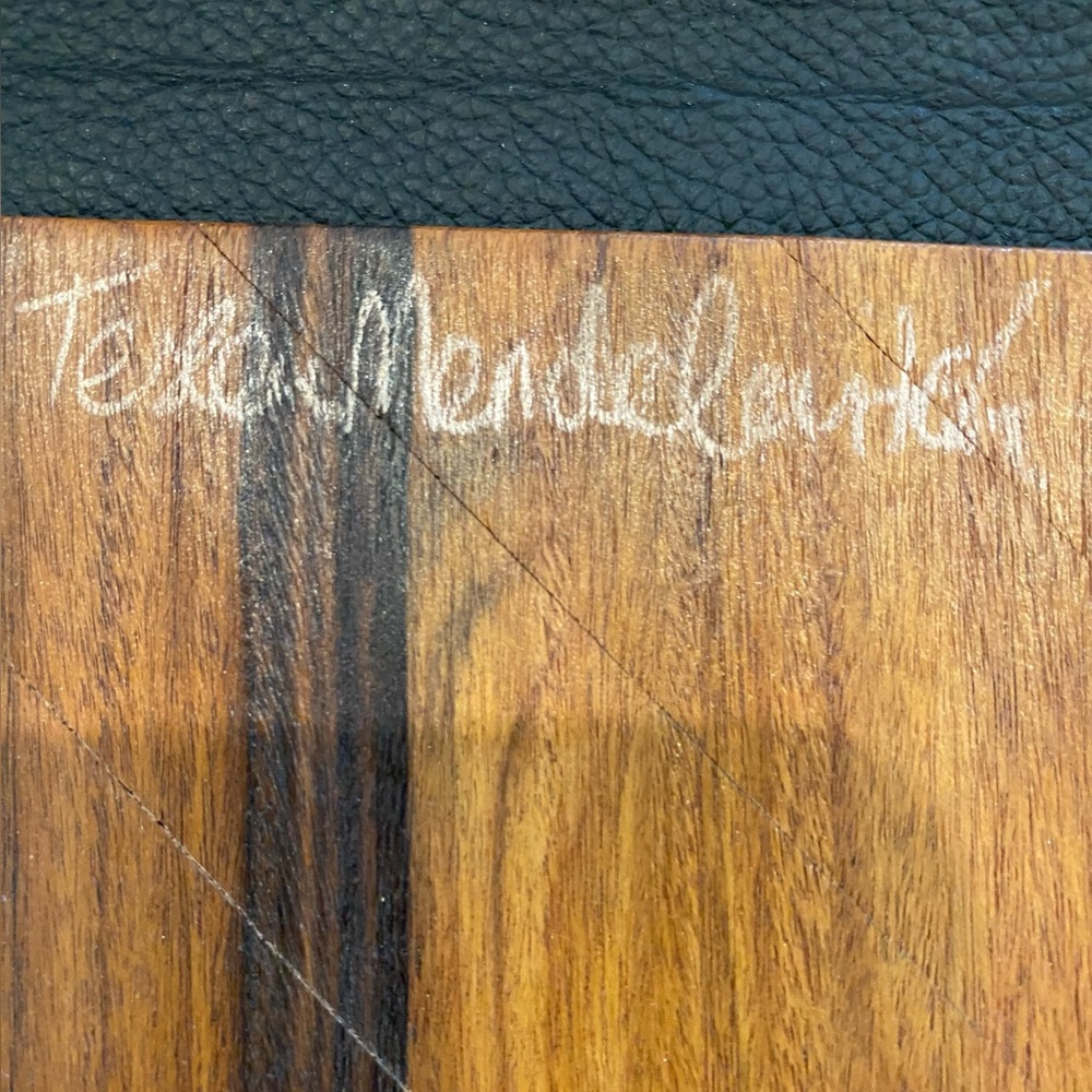 TESLER+MENDELOVITCH HANDMADE WOODEN CLUTCH - Picture 4 of 11